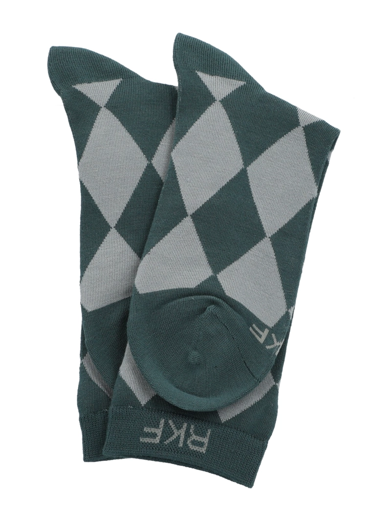 CALCETIN BAMBU MUJER C ARGYLE VERDE ROCKFORD - 3
