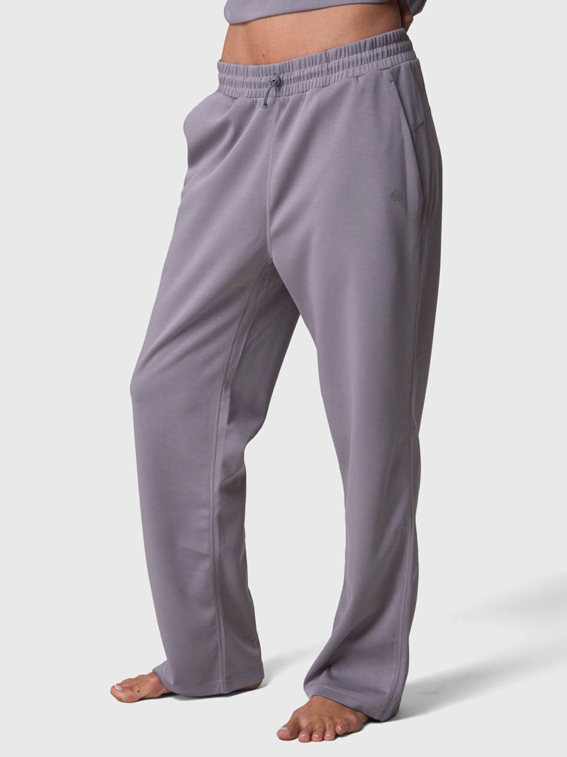 PANTALON BUZO MUJER PANT ANNA REC GRIS BSOUL - 1
