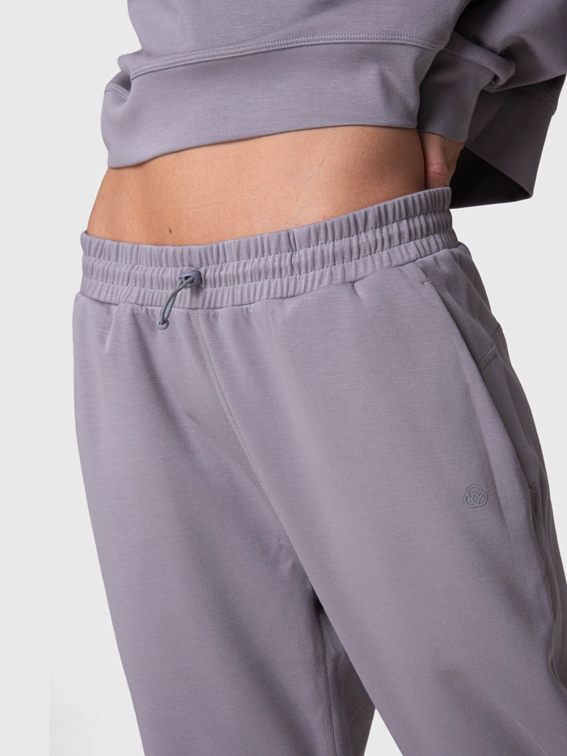 PANTALON BUZO MUJER PANT ANNA REC GRIS BSOUL - 2