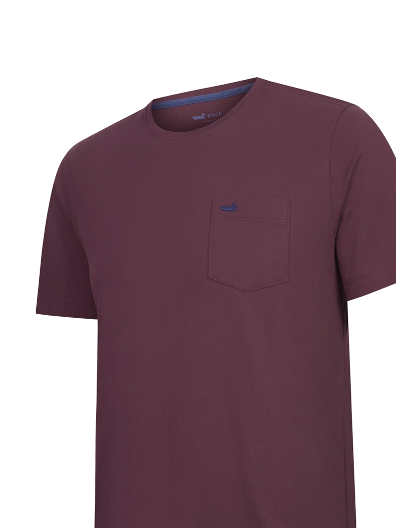 POLERA ALGODON ORGANICO HOMBRE BASICPOC GRIS ROCKFORD - 4