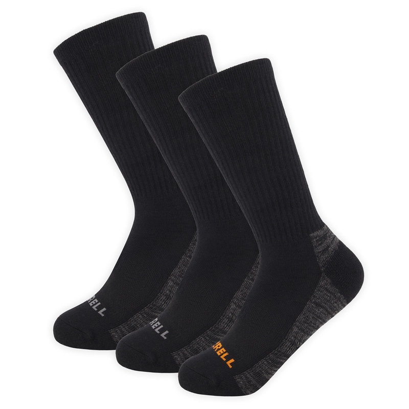 PACK 3 CALCETINES UNISEX EVERYDAY TRI NEGRO MERRELL - 1
