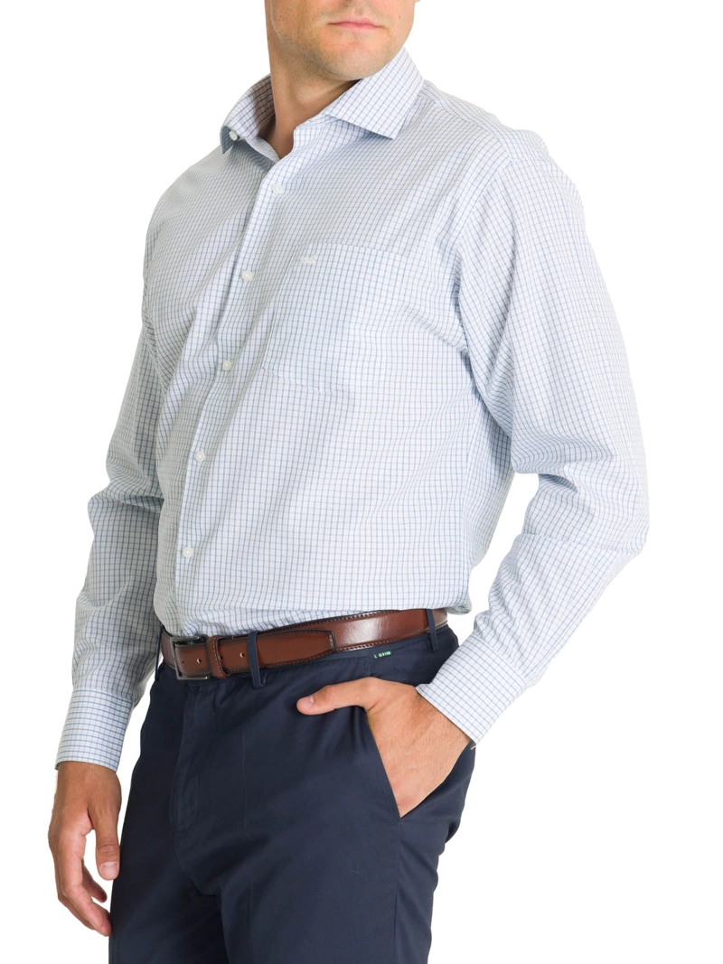 CAMISA BLANCA CUELLO ITALIANO HOMBRE WF ROCKFORD - 8