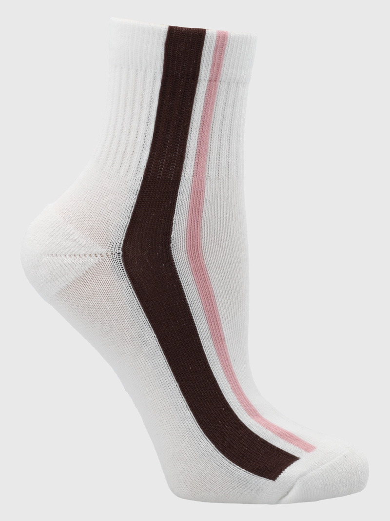 CALCETINES 2 PACK LIA WINE/WHITE BSOUL - 3