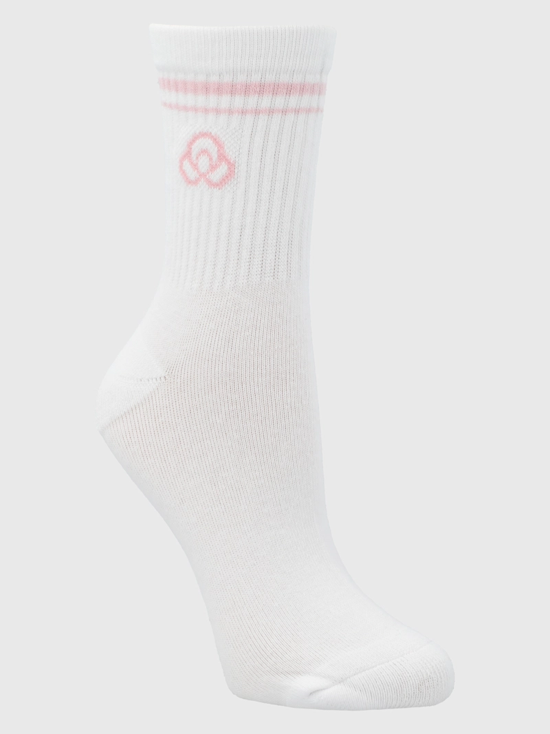 CALCETIN 2 PACK QUARTER WHITE PINK BSOUL - 3