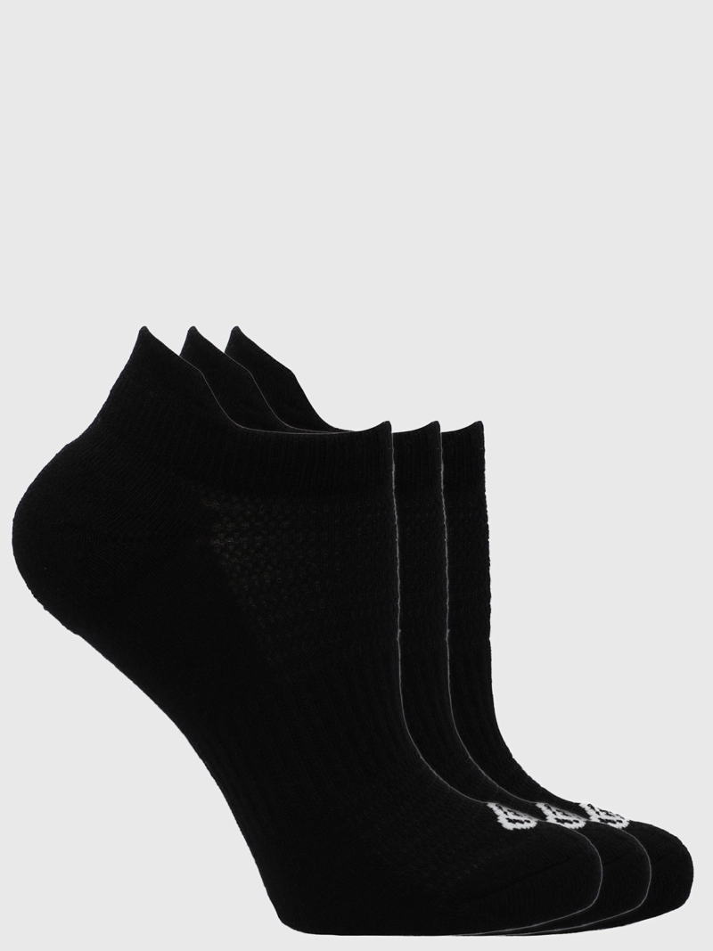 CALCETINES 3 PACK LOW CUT NEGRO BSOUL - 1