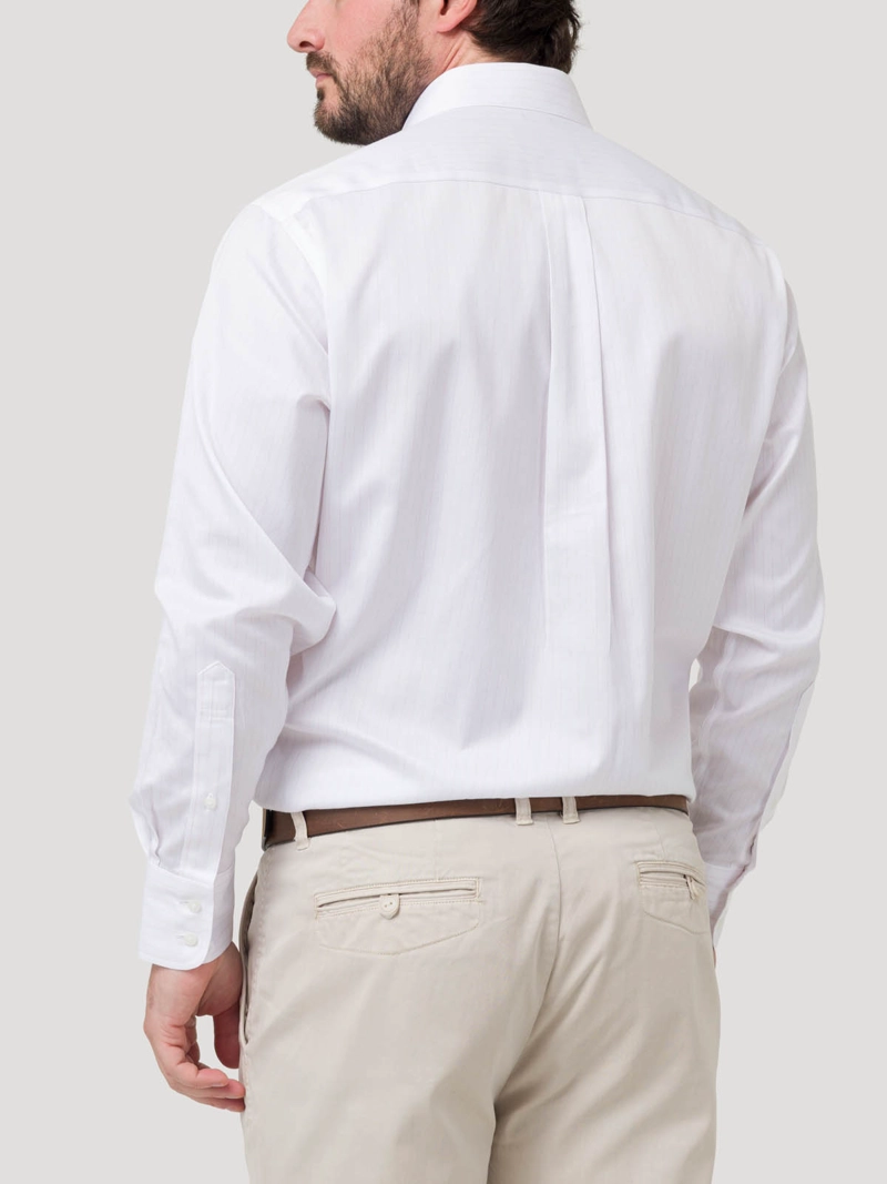 CAMISA ALGODÓN LIBRE DE ARRUGAS HOMBRE EN COLOR BLANCO ROCKFORD - 6