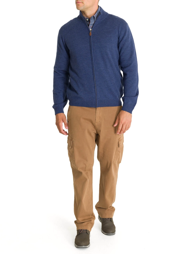 CHALECO LANA MERINO HOMBRE MASSAFULL CELESTE ROCKFORD - 9