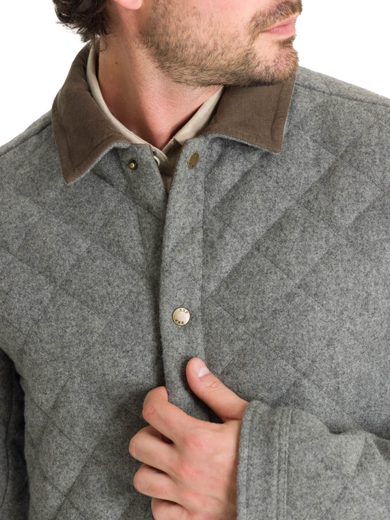 CHAQUETA THERMORE HOMBRE LEWIS GRIS ROCKFORD - 8