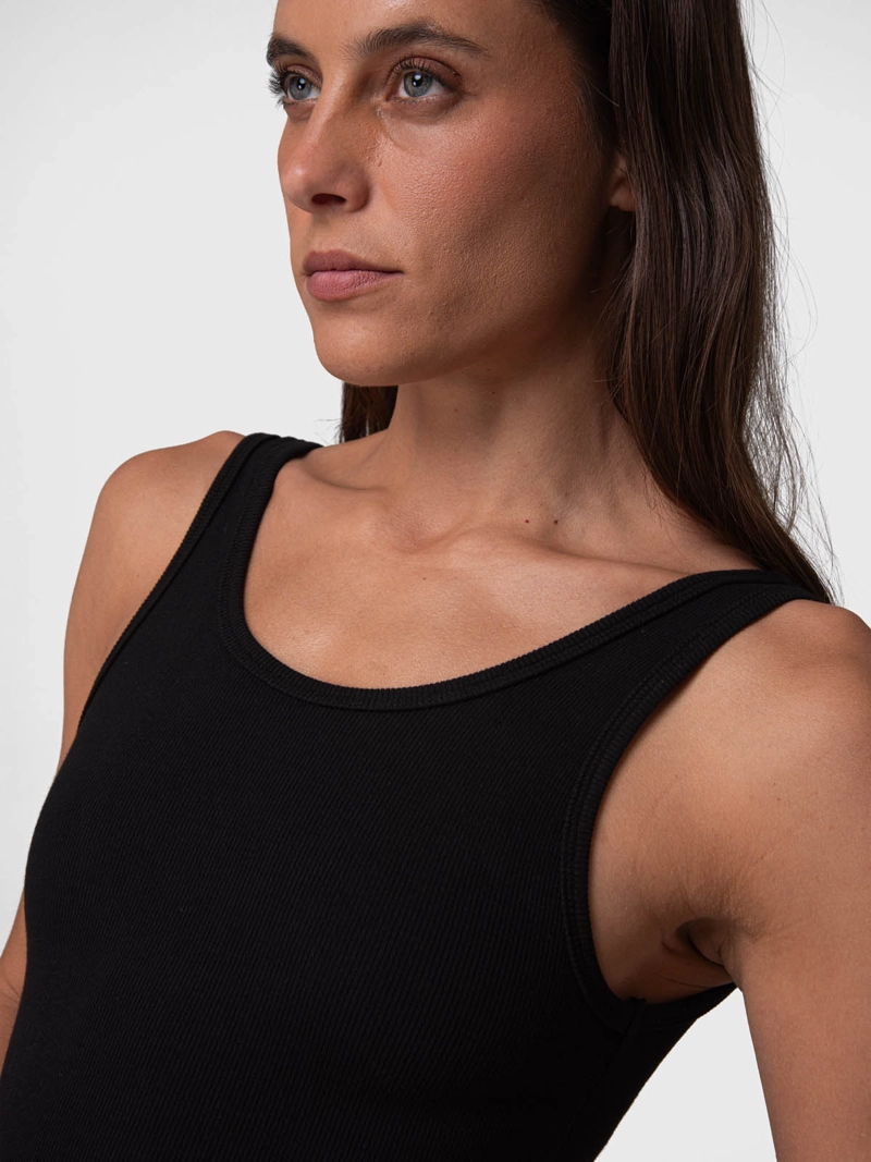 VESTIDO LONG DRESS ALOE NEGRO BSOUL - 6