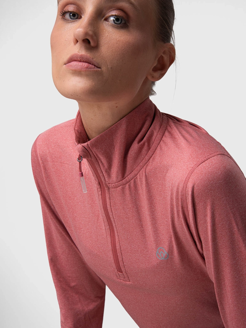 POLERON HALF ZIP ALOE ROSADO BSOUL - 2