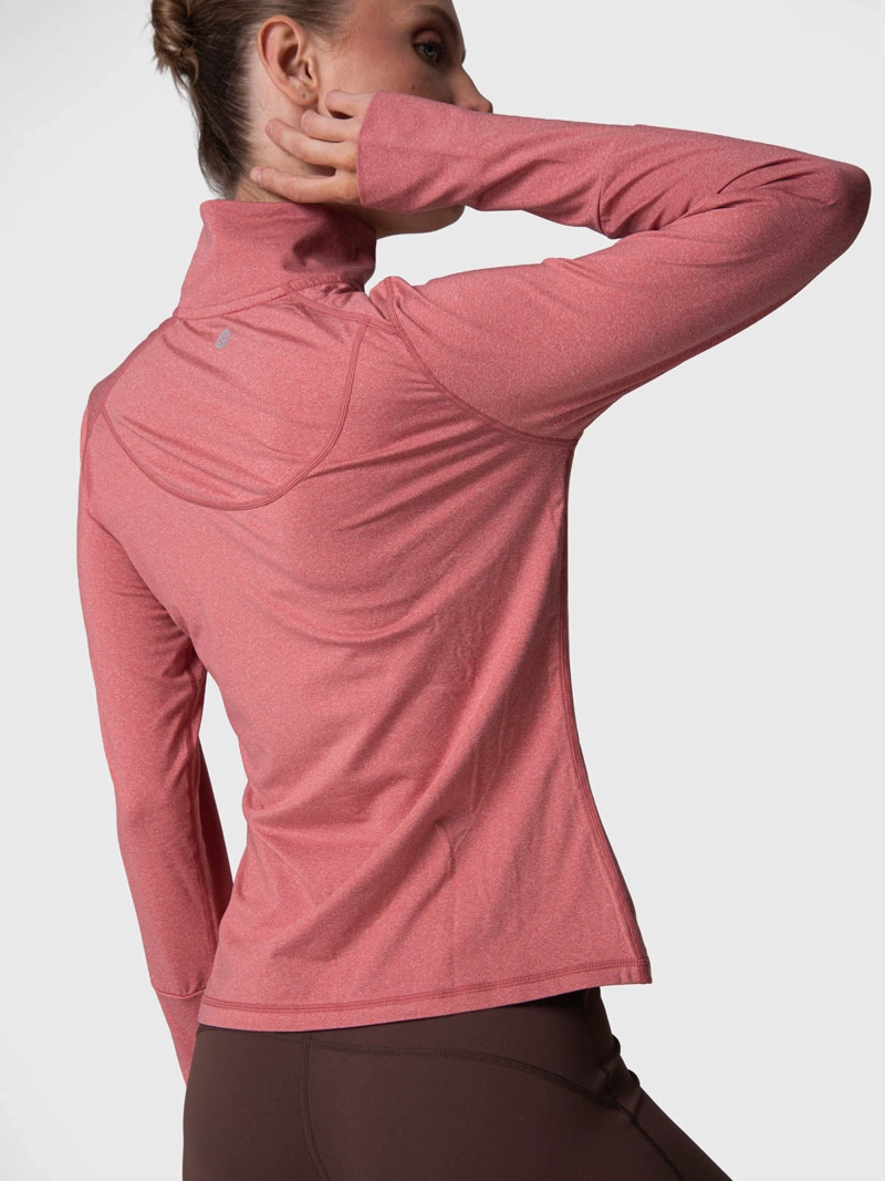 POLERON HALF ZIP ALOE ROSADO BSOUL - 4