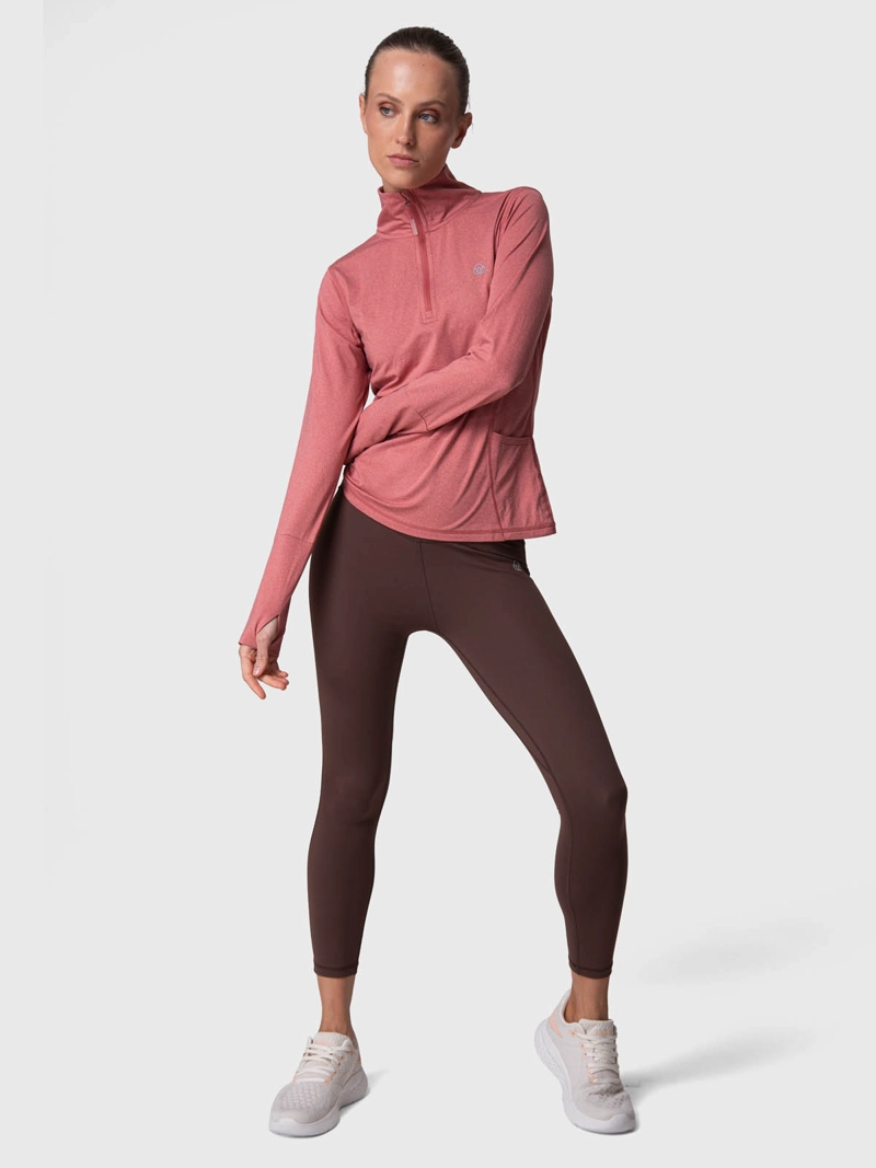 POLERON HALF ZIP ALOE ROSADO BSOUL - 5