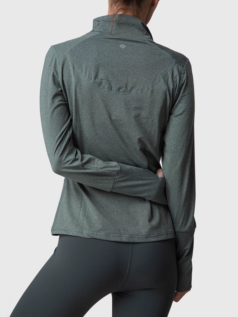 POLERON HALF ZIP ALOE VERDE BSOUL - 4