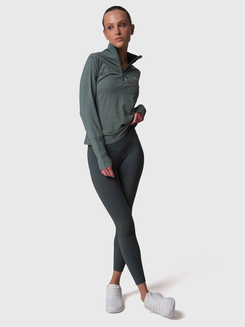 POLERON HALF ZIP ALOE VERDE BSOUL - 5