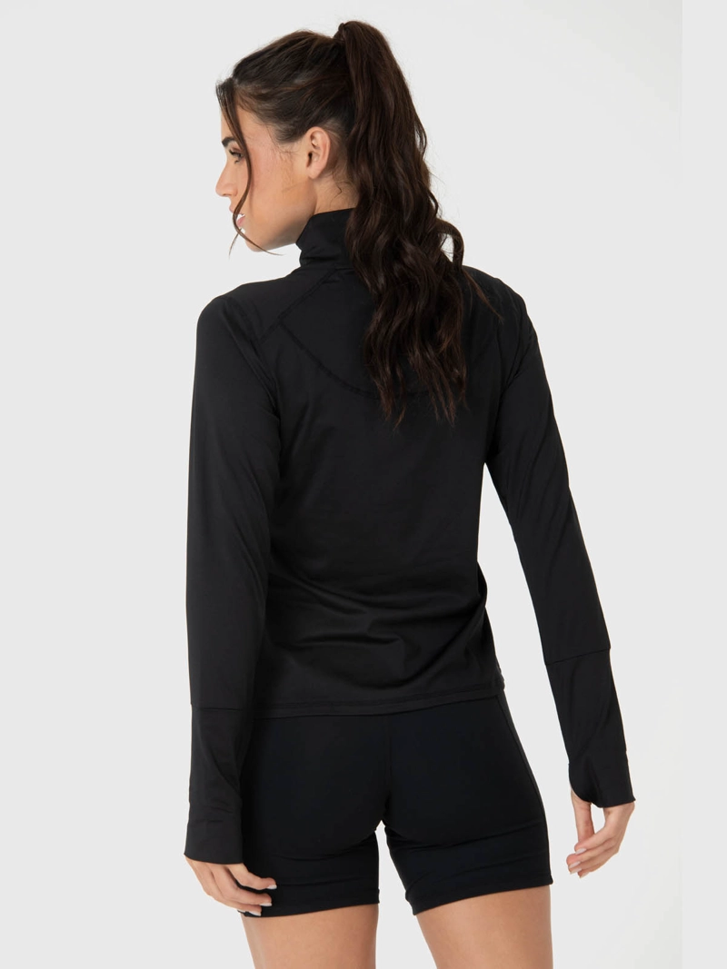 POLERON HALF ZIP REC NEGRO BSOUL - 4