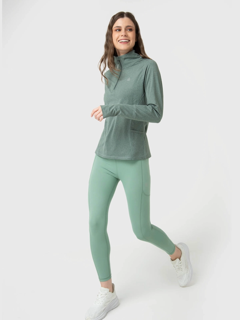 POLERON HALF ZIP REC VERDE BSOUL - 6