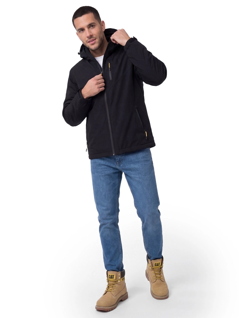 CHAQUETA WATERPROOF HOMBRE CHINOOK 2.0 NEGRO CAT - 4