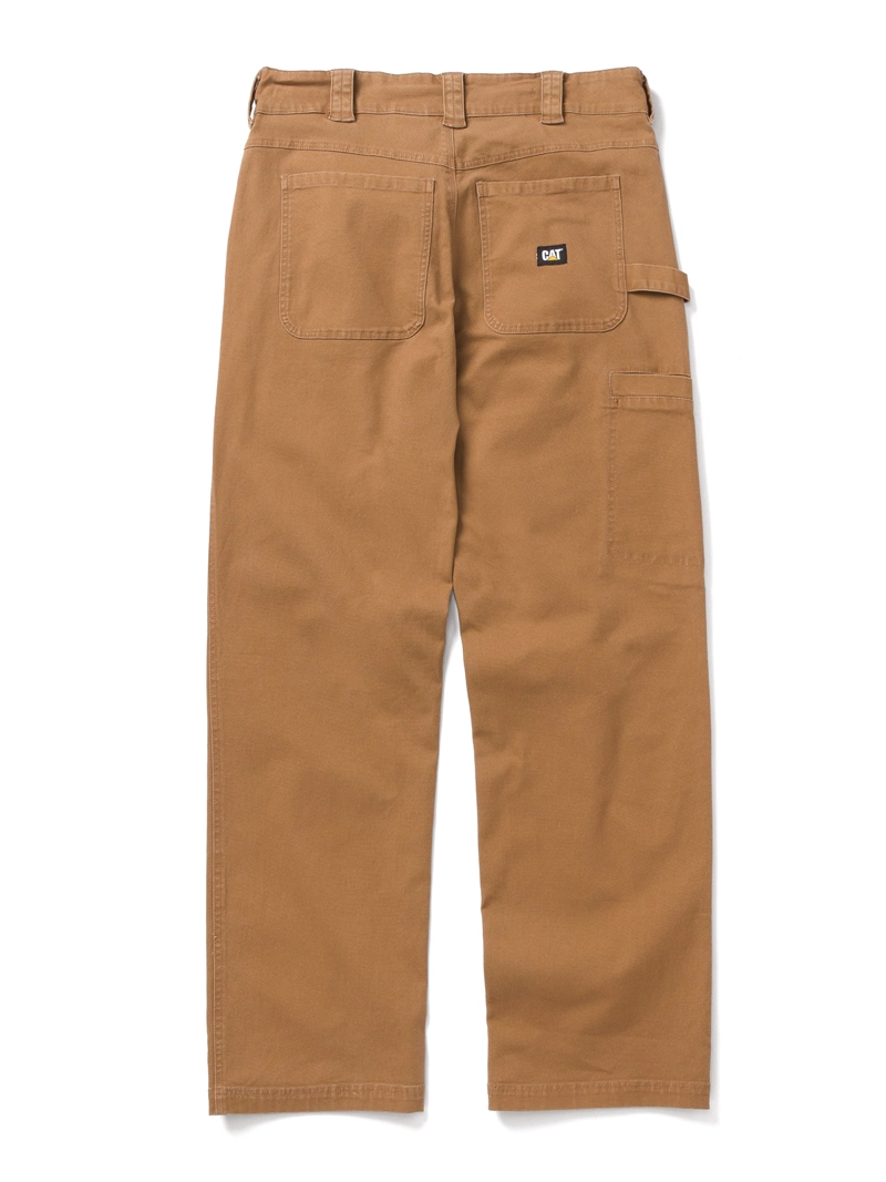 PANTALÓN CARPENTER HOMBRE EN COLOR CAFE CAT - 2