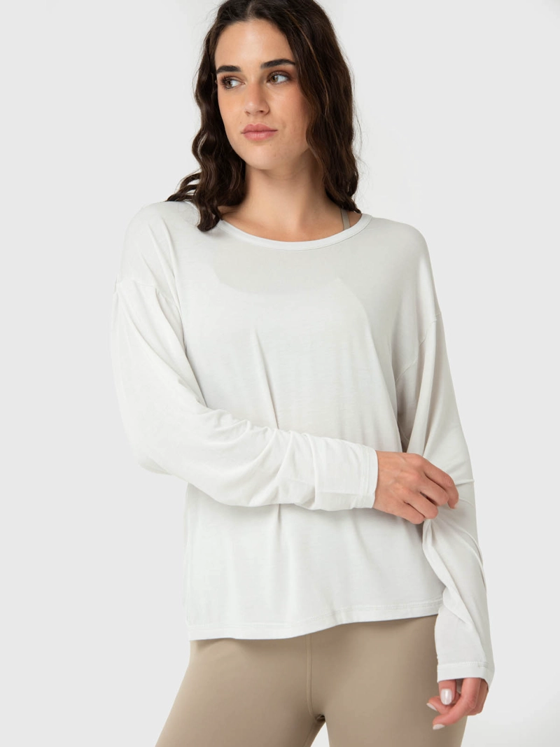 POLERA MUJER TWIST-BACK CRUDO BSOUL - 4