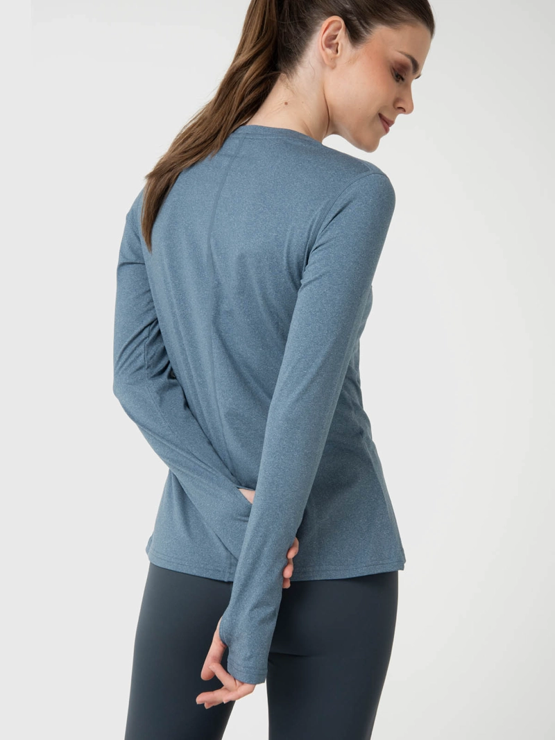 POLERA AZUL MUJER FIRST LAYER BSOUL - 5
