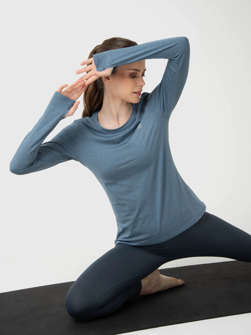 POLERA AZUL MUJER FIRST LAYER BSOUL - 6