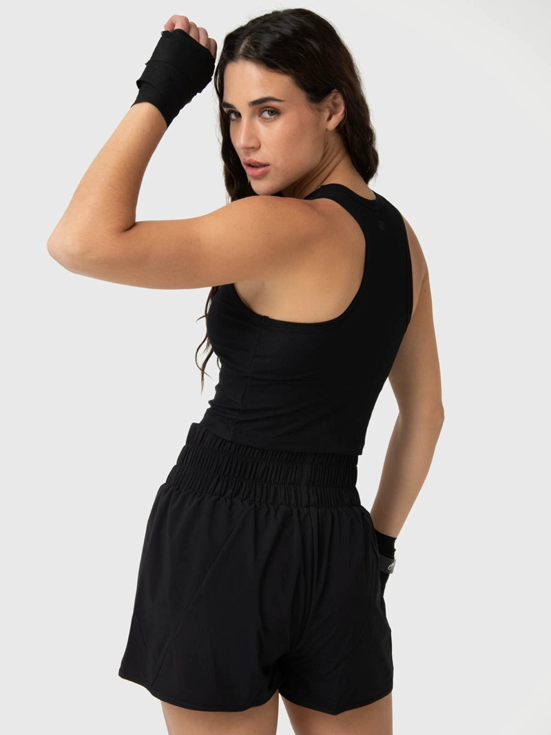 POLERA MUJER MODAL RIB ALOE NEGRO BSOUL - 2