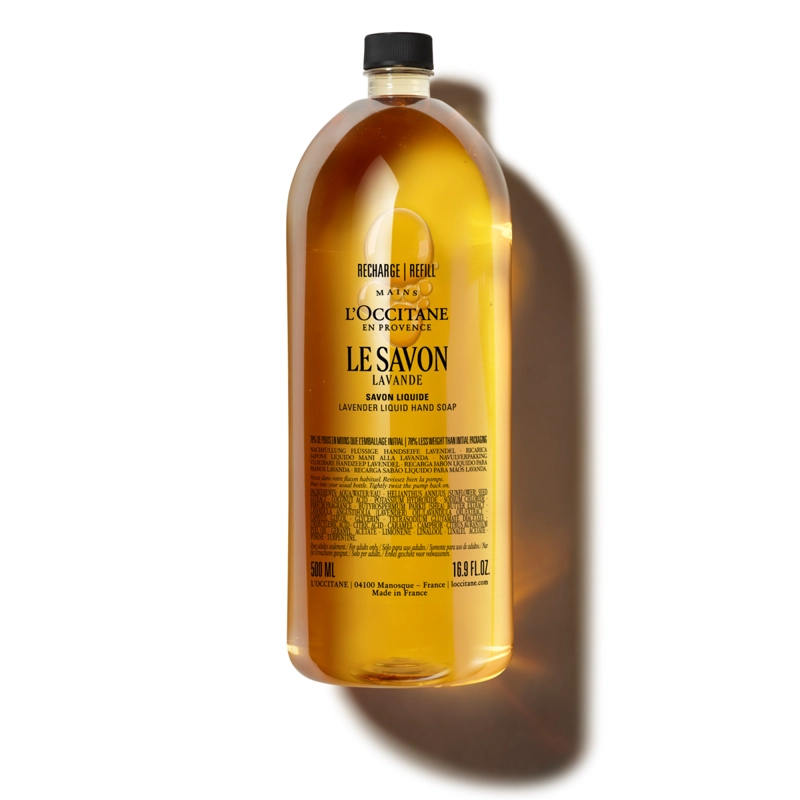 REFILL JABON LIQUIDO LAVANDA 500 ML, L'OCCITANE - 1