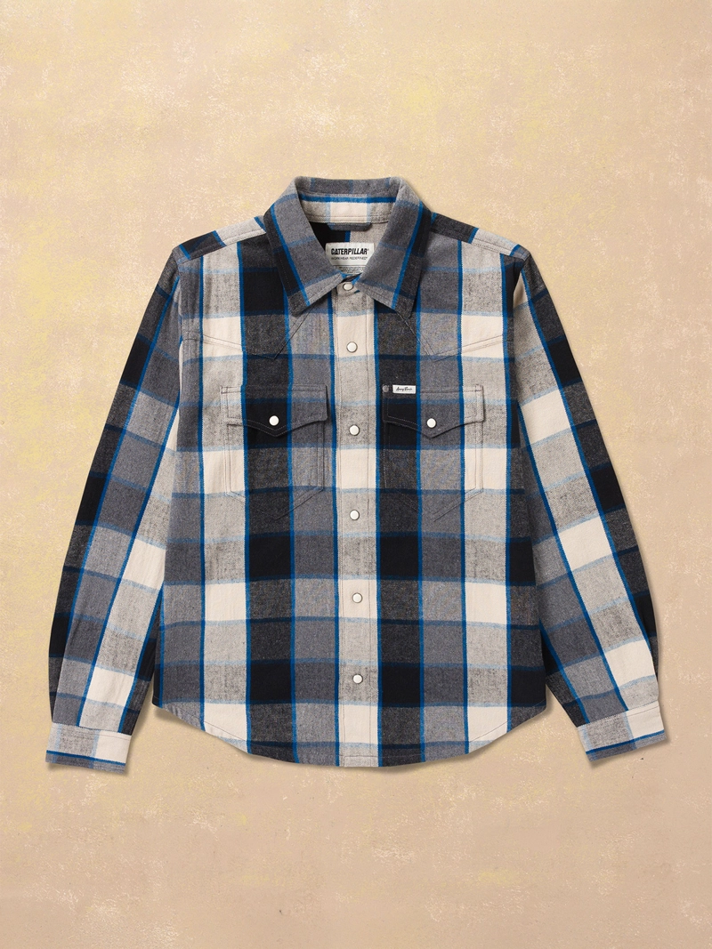 CAMISA MANGA CORTA HOMBRE FLANNEL CAT - 1
