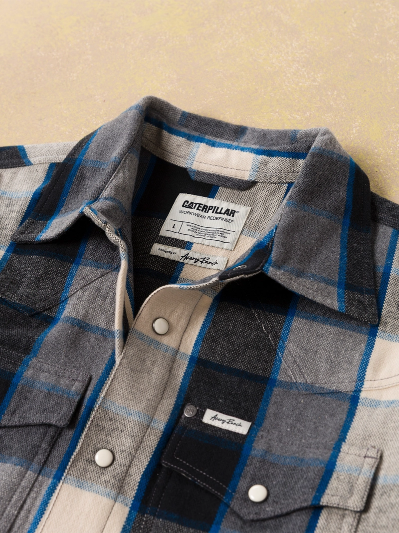 CAMISA MANGA CORTA HOMBRE FLANNEL CAT - 4