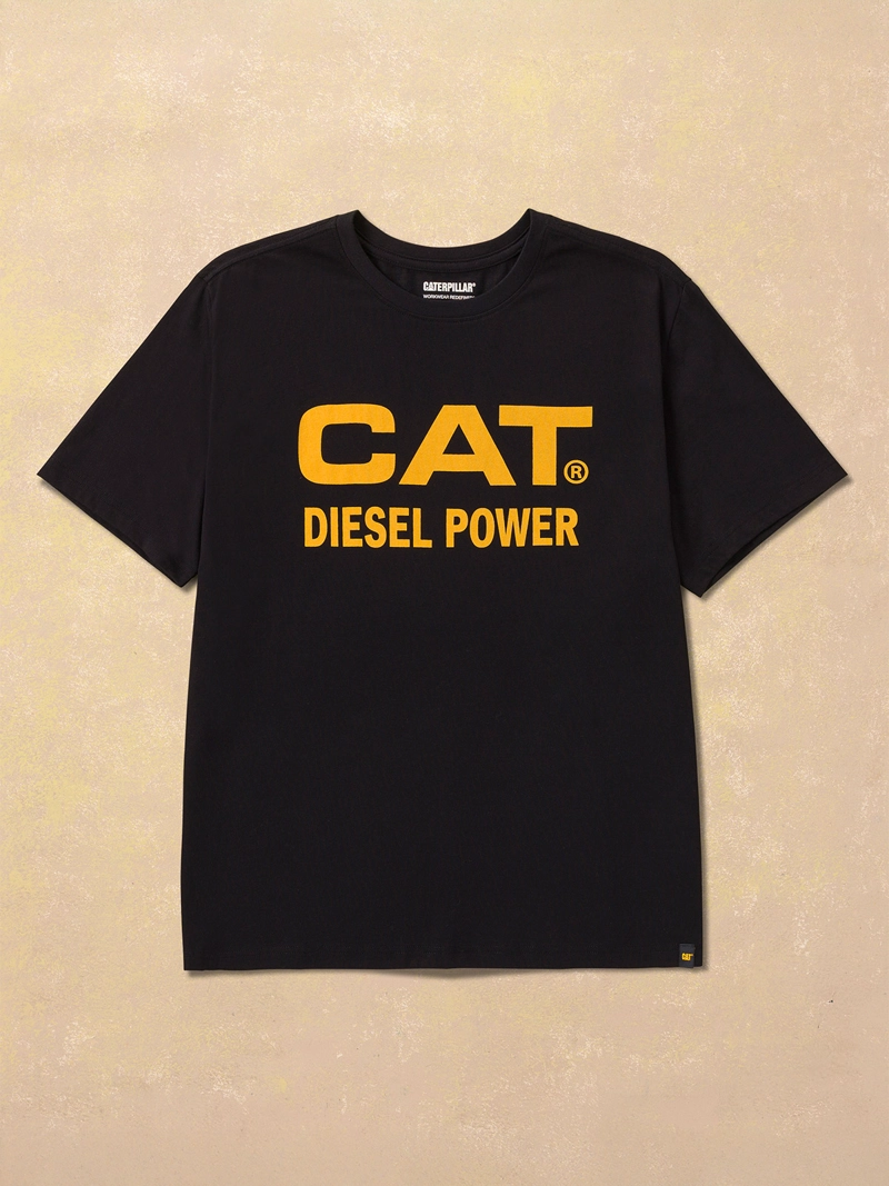 POLERA MANGA CORTA HOMBRE DIESEL POWER CAT - 1