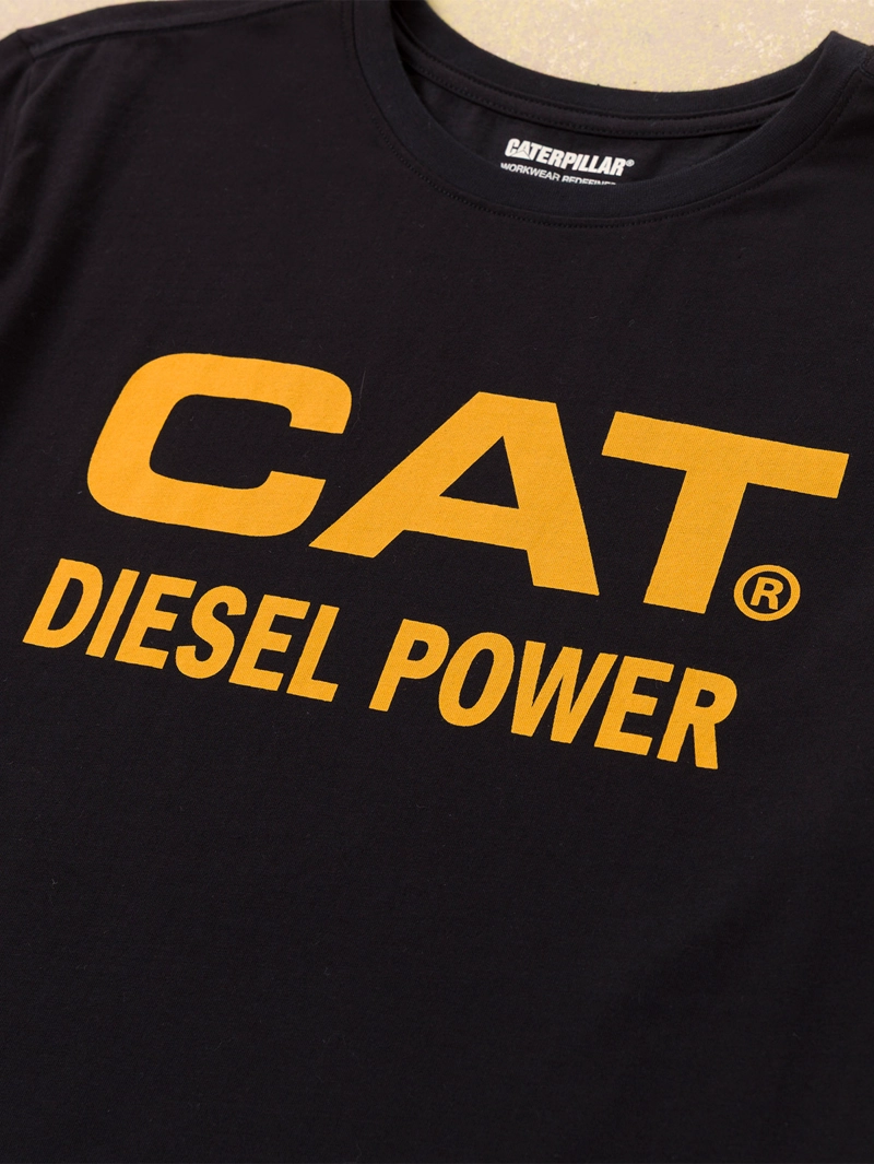 POLERA MANGA CORTA HOMBRE DIESEL POWER CAT - 4