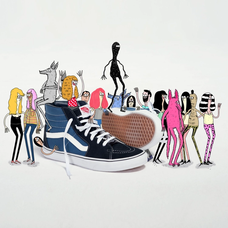 ZAPATILLAS HOMBRE UA SK8-HI AZUL VANS - 7