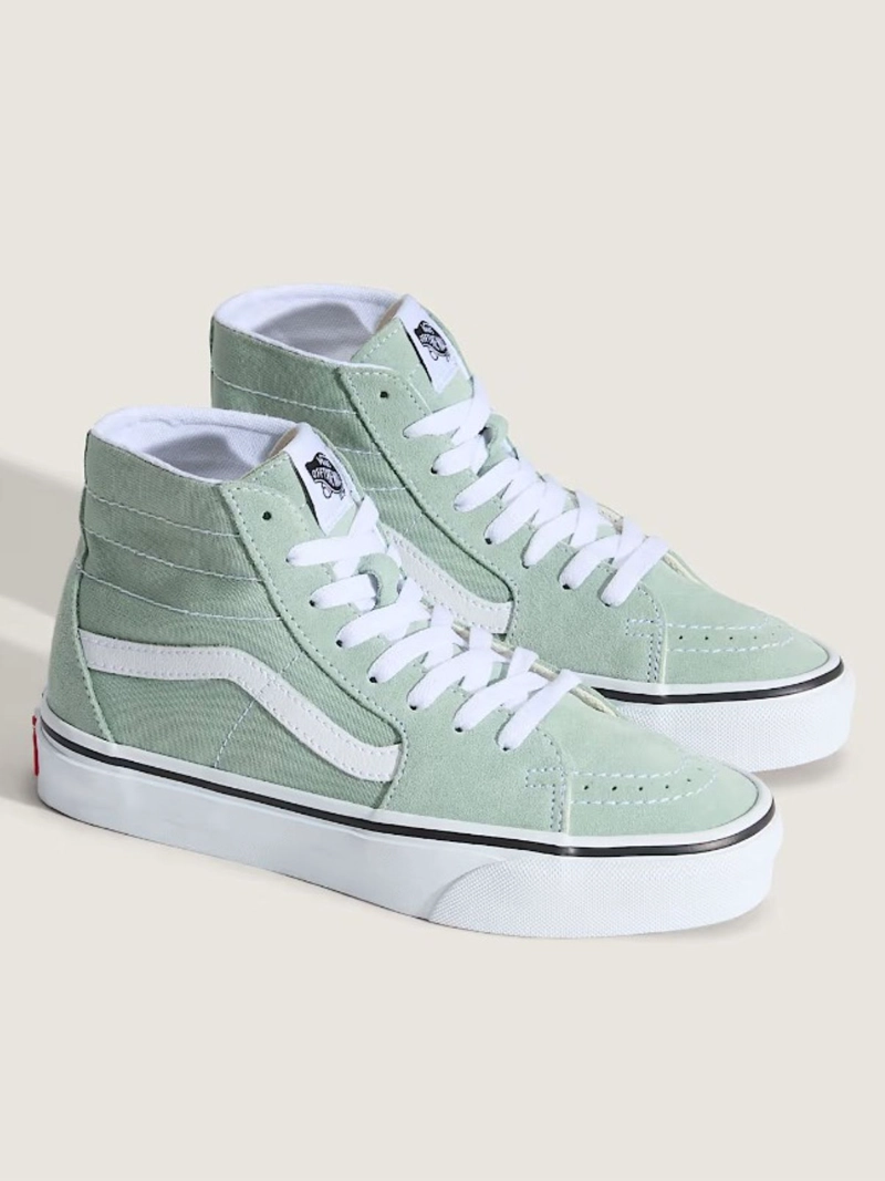 ZAPATILLA C/CAÑA MUJER SK8-HI TAPERED VERDE VANS - 2