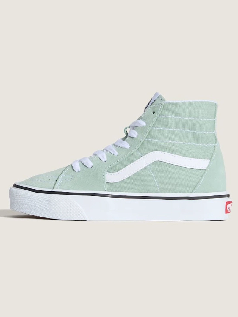ZAPATILLA C/CAÑA MUJER SK8-HI TAPERED VERDE VANS - 4