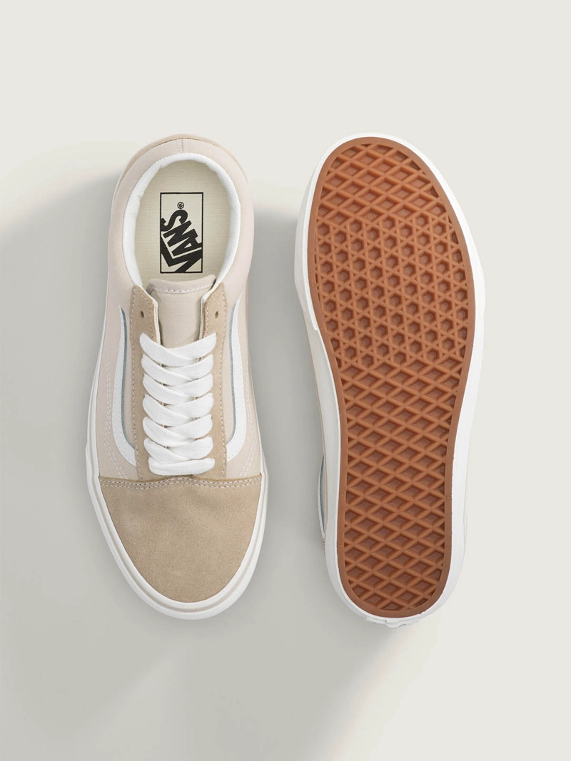 ZAPATILLA MUJER OLD SKOOL BEIGE VANS - 4