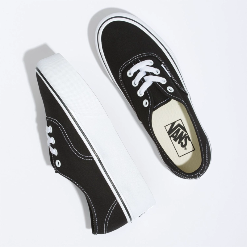 ZAPATILLA MUJER AUTHENTIC STACKFORM CANVAS NEGRO VANS - 2