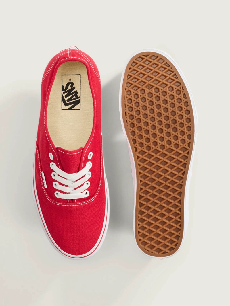 ZAPATILLAS MUJER UA AUTHENTIC ROJA VANS - 5