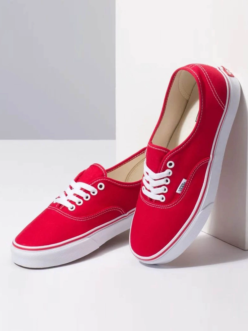 ZAPATILLAS MUJER UA AUTHENTIC ROJA VANS - 7