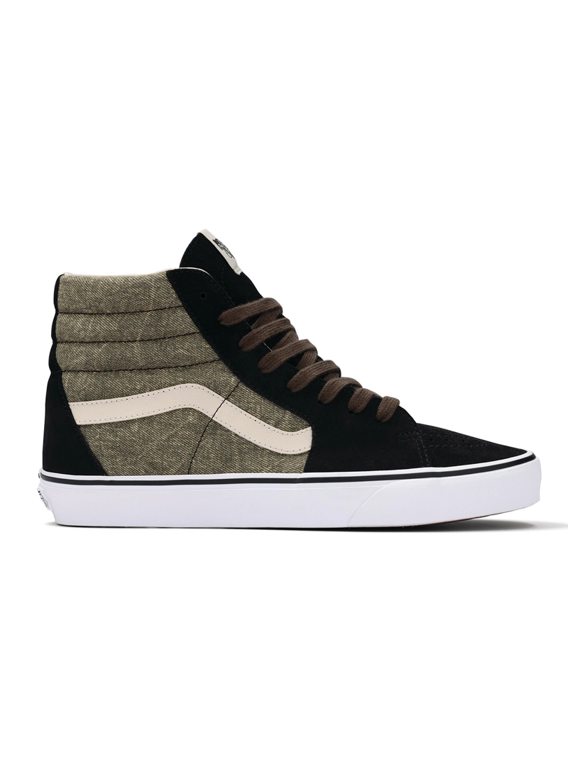 ZAPATILLA C/CAÑA UNISEX SK8-HI GRIS VANS - 1