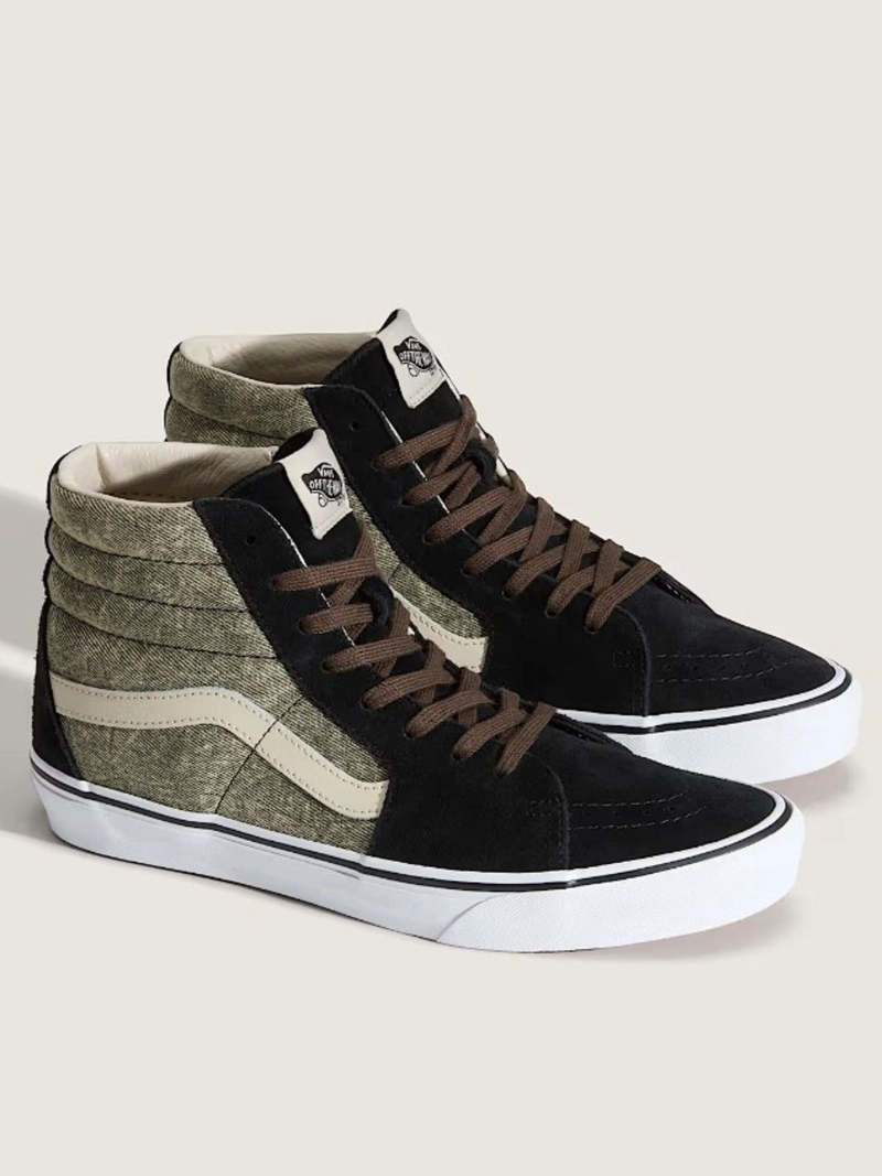 ZAPATILLA C/CAÑA UNISEX SK8-HI GRIS VANS - 2
