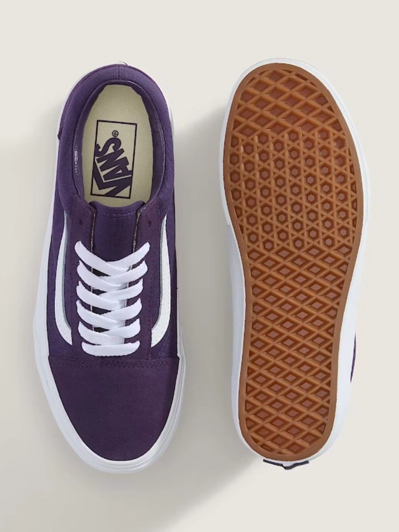 ZAPATILLA MUJER OLD SKOOL MORADO VANS - 5