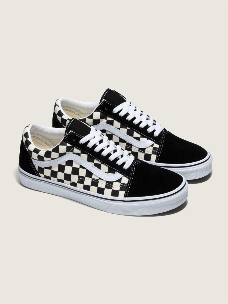 ZAPATILLAS UNISEX UA OLD SKOOL CHECKER NEGRA VANS - 2