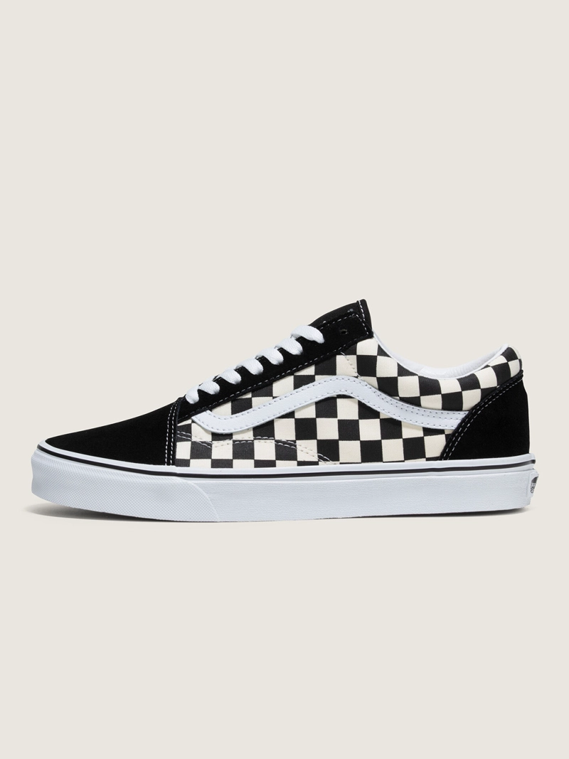 ZAPATILLAS UNISEX UA OLD SKOOL CHECKER NEGRA VANS - 4
