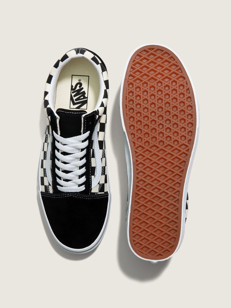 ZAPATILLAS UNISEX UA OLD SKOOL CHECKER NEGRA VANS - 5