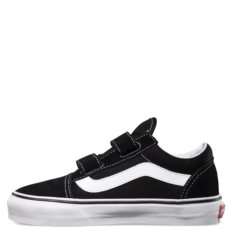ZAPATILLA NIÑO UY OLD SKOOL V BLACK/TRUE WHITE  VANS - 4