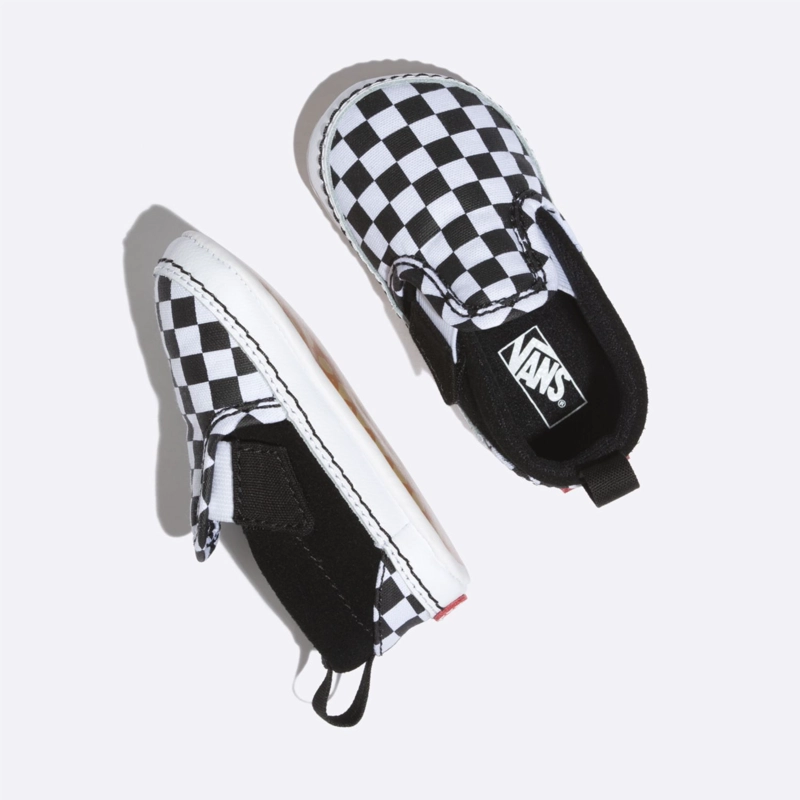 ZAPATILLA NIÑO SLIP-ON V CRIB (CHECKER) BLACK VANS - 2
