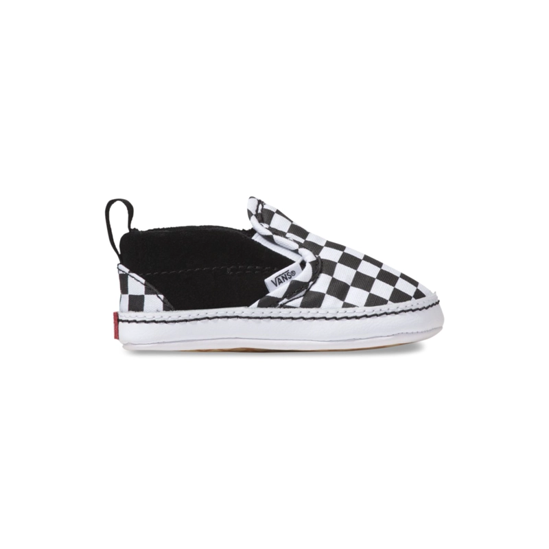 ZAPATILLA NIÑO SLIP-ON V CRIB (CHECKER) BLACK VANS - 5