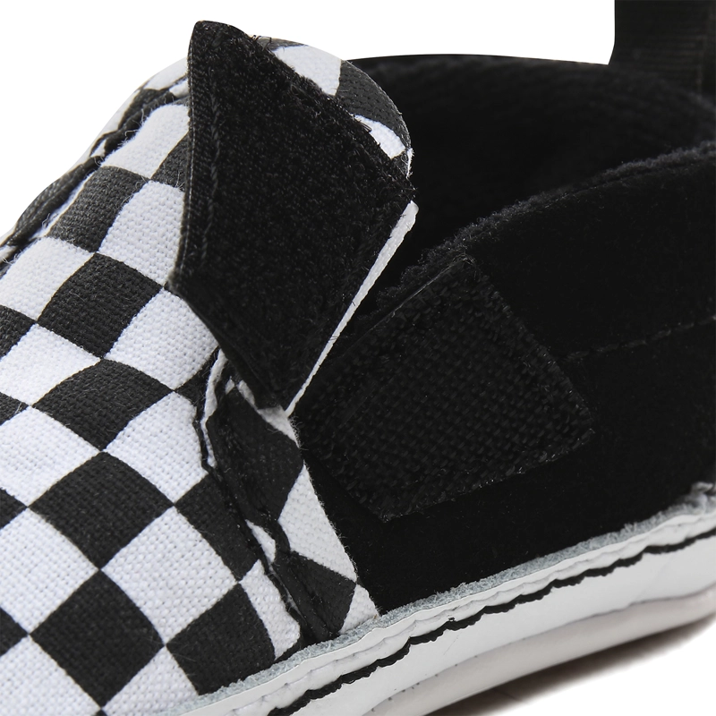 ZAPATILLA NIÑO SLIP-ON V CRIB (CHECKER) BLACK VANS - 8