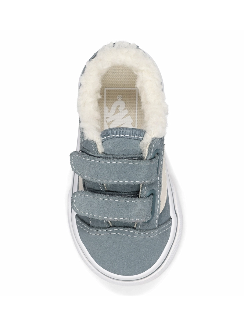 ZAPATILLA NIÑO OLD SKOOL V CELESTE VANS - 2