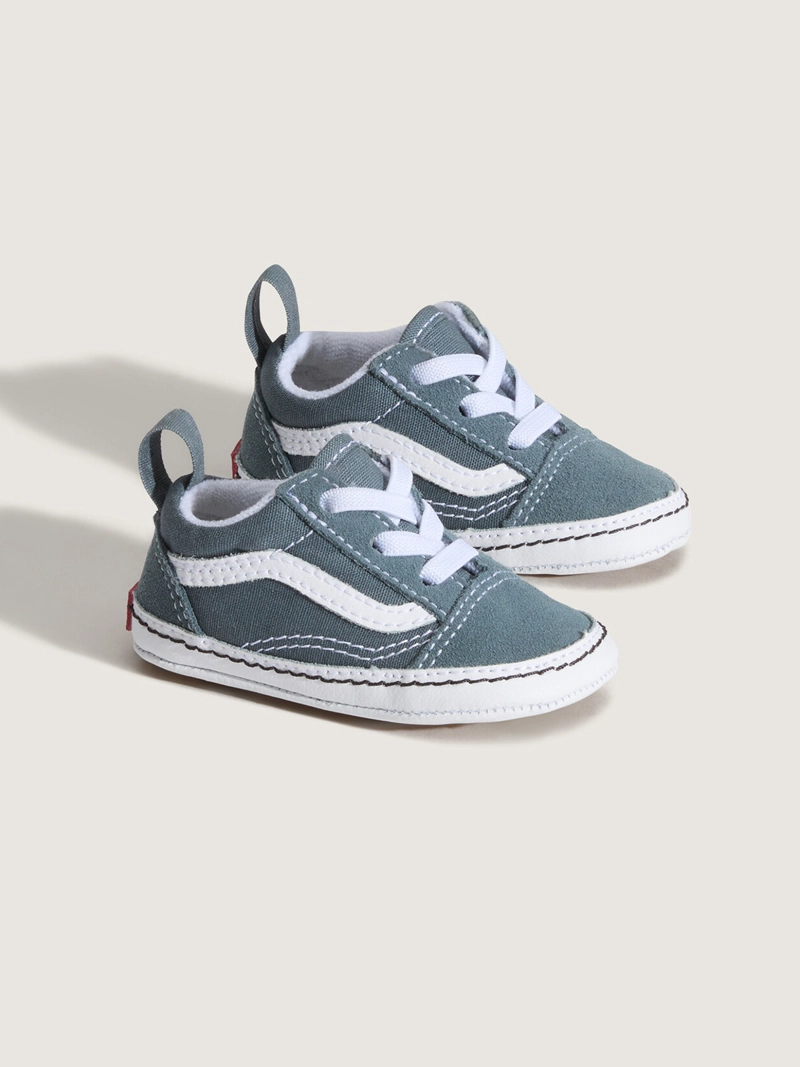 ZAPATILLA NIÑO OLD SKOOL CRIB CELESTE VANS - 2
